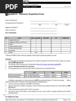 Open07D-Stationery Requisition Form