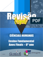 Revisão Legal 8° Ano - Ciências Humanas - 2023