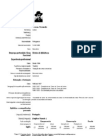 CV de Fernando Pessoa