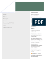 Cover Letter Doc in Green Grey Simple and Minimal Style