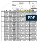 Formato para Aforo de Vehiculos