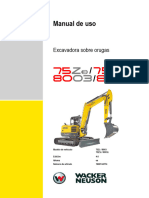 Manual de Operador Miniexcavadora Wacker Neuson 8003