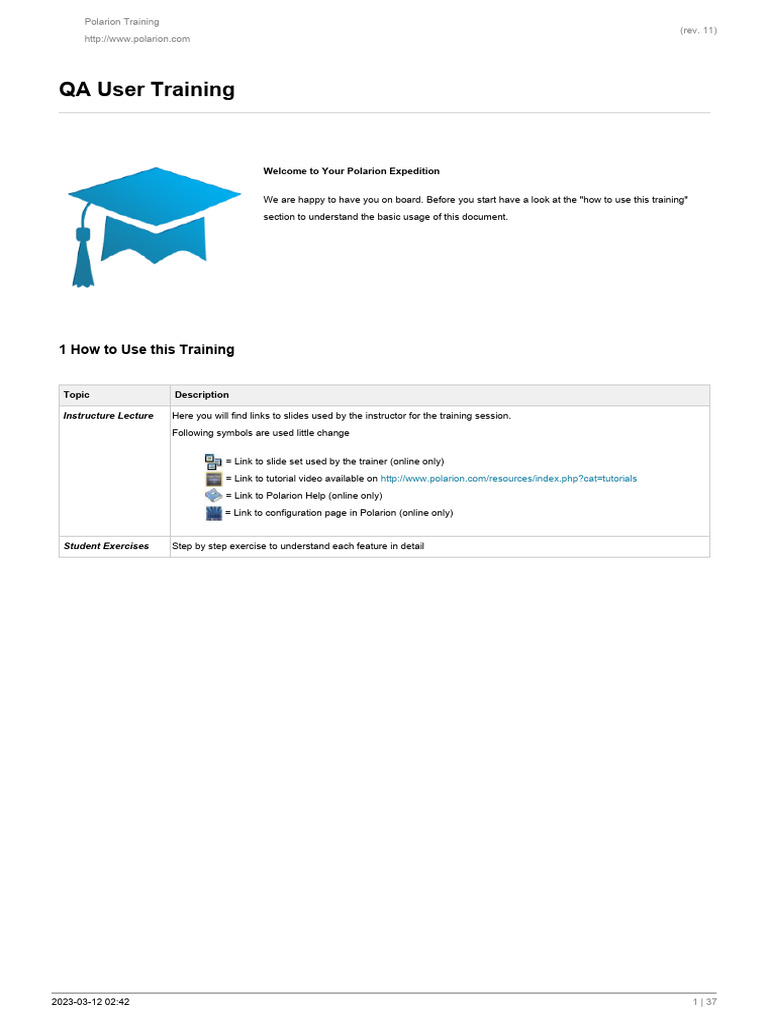 QA User Training | PDF | Microsoft Excel | Wiki