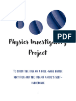 Physics Investigatory Project