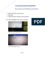 Procedure To LPMS Logic & Parameter Download