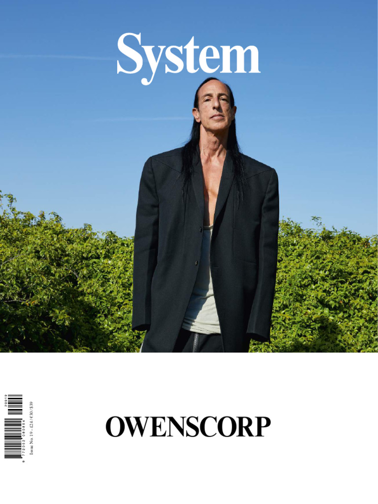 System Issue19 Rick Owens | PDF