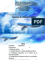 Presentación Powerpoint El Espacio Aéreo Ensayo