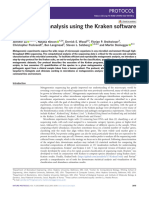 Metagenome Analysis Using The Kraken Software Suite: Protocol