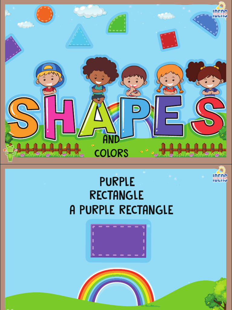 Shapes and Colors Activity Book PDF