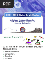 ECEG-3201-DLD-Lec - 07 - Adders Comparators Decoders Encoders