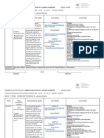 Formato de Agenda Semanal.