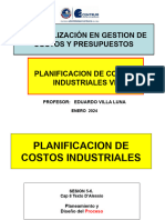 Planificacion Costos Industriales VII Sesiones 5-6