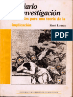 El Diario de Investigación Rene Lourau