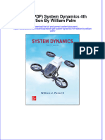 Full Download Ebook PDF System Dynamics 4th Edition by William Palm PDF