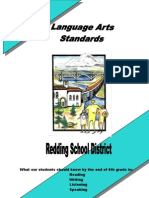 SUES Language Arts Standards Grade 6 