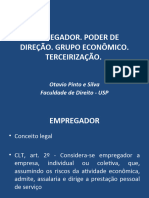 USP 11ª AULA EMPREGADOR - AULA GRADUAÇÃO