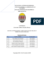 Segunda Actividad Grupal Simulación Ciclo de Vida de Un Producto