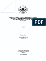 2006 Peranan Audit Intern Persediaan Dalam Meningkatkan Efisiensi Penggunaan Bahan Baku Pada PT Sinar Jaya Prakarsa Oleh Santana Bagja Supena