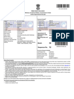 SASWATI SEN PASSPORT Appointment Receipt