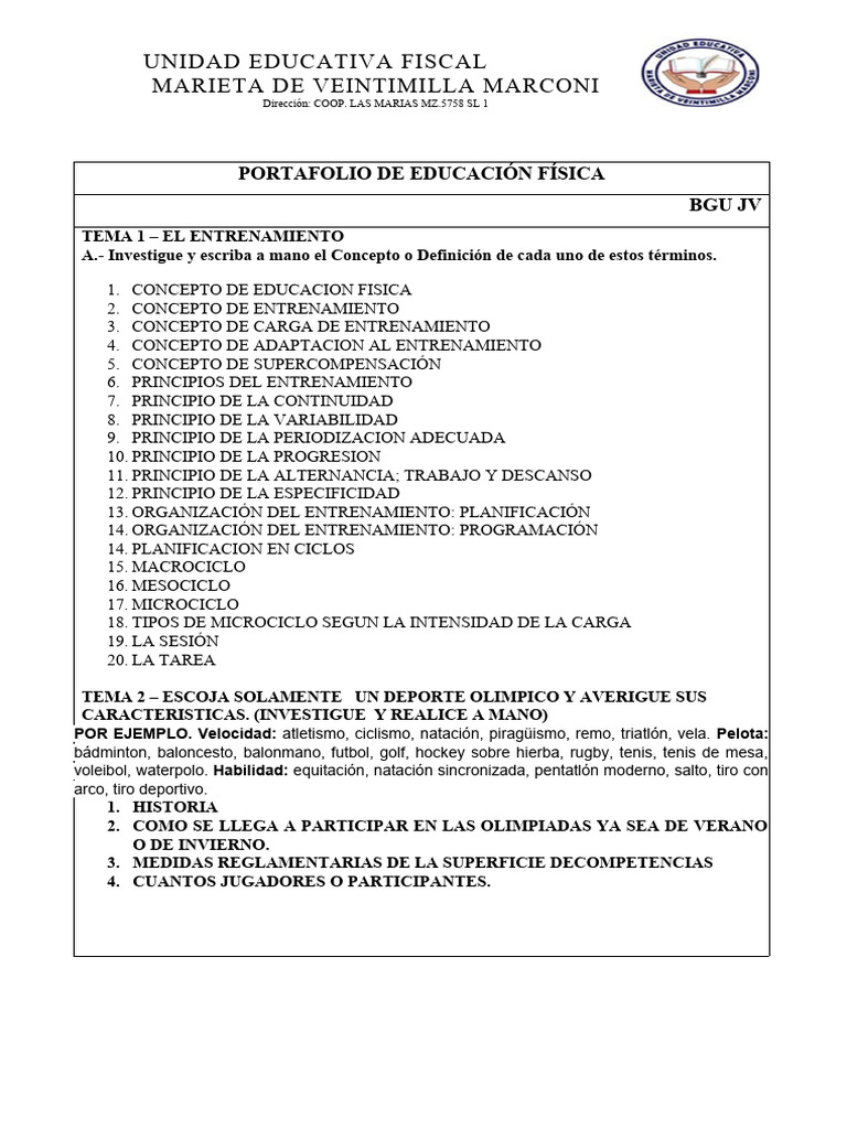 Portafolio Eeff 2b V | PDF