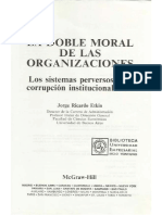 115130914 La Doble Moral de Las Organizaciones de Jorge Etkin