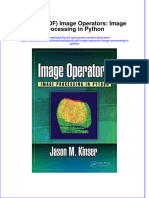 Full Download Ebook PDF Image Operators Image Processing in Python PDF
