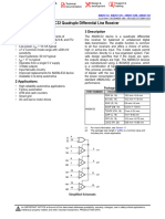 AM26C32 Quadruple Differential Line Receiver: 1 Features 3 Description