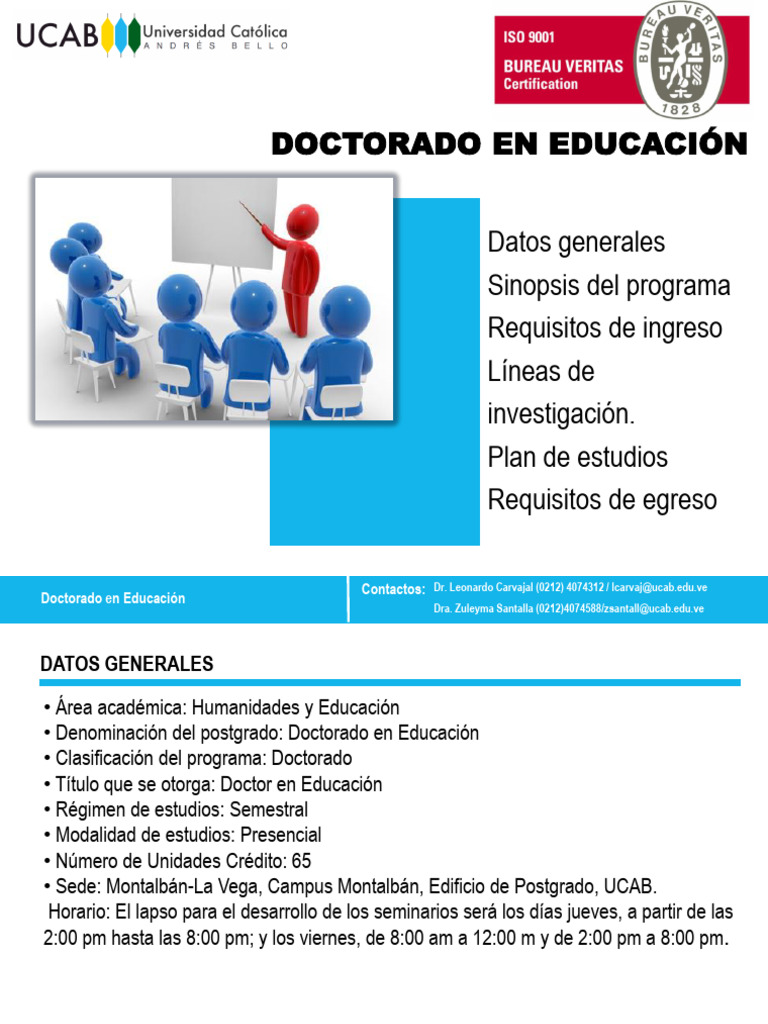Doctorado Educacion | PDF | Ciencia y matemáticas