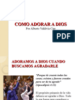 Como Adorar A Dios