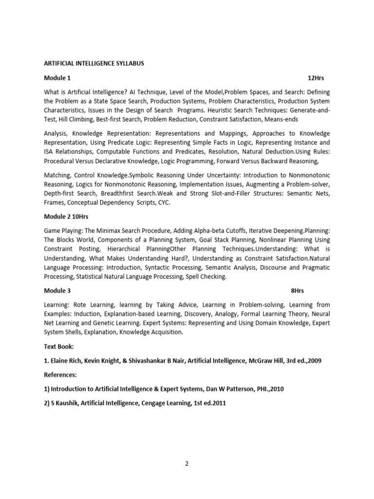 AI Full Notes | PDF
