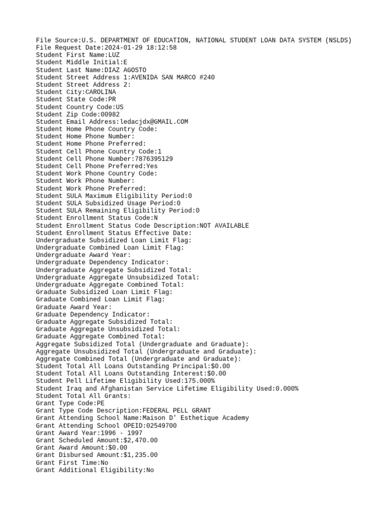 My student data pdf