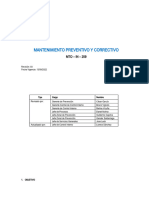 Mto-In-259 Mantenimiento Preventivo y Correctivo - V03