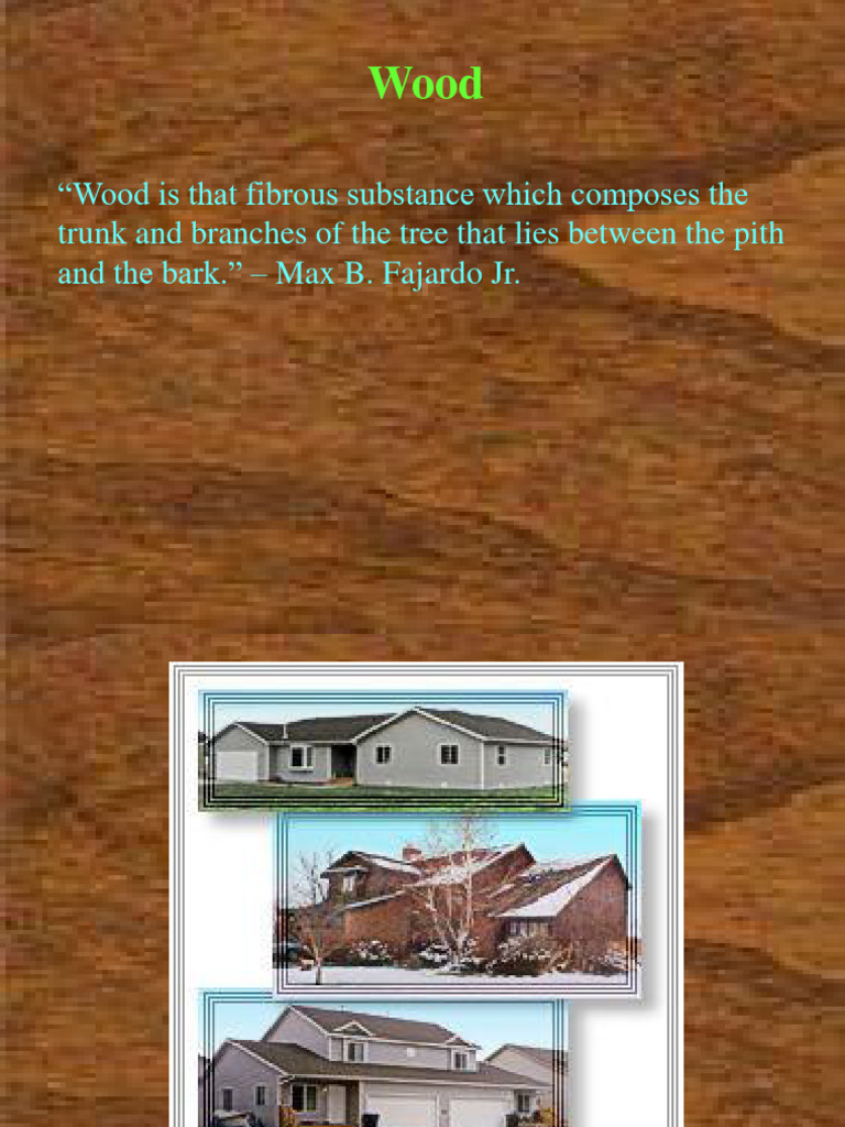 Wood | PDF