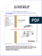 Jungheinrich Forklift Efg 430 G 500dz Spare Parts Manual Fn426994