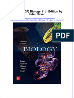 Ebook PDF Biology 11th Edition by Peter Raven