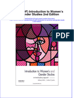 Dwnload Full Ebook PDF Introduction To Womens and Gender Studies 2nd Edition PDF
