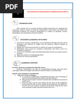 MODULE 12 Accounting For Business Combination PART 2