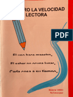 Mejoro La Velocidad Lectora