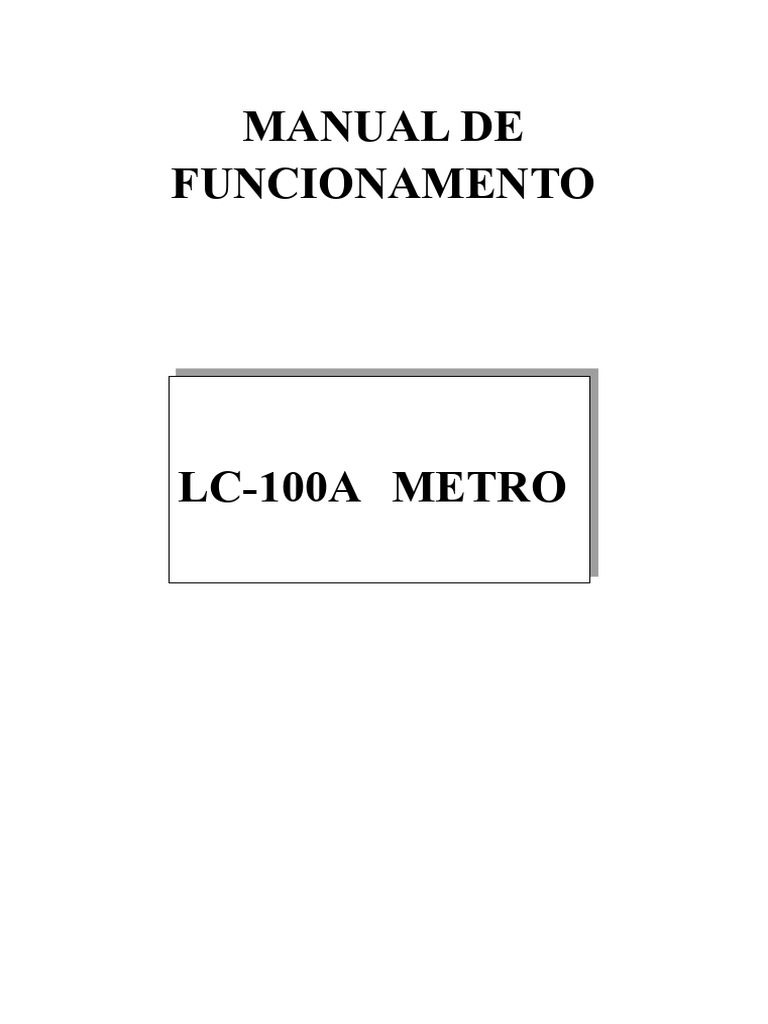 Lc-100a Meters | PDF