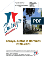 Piscc Baraya 2020 2023