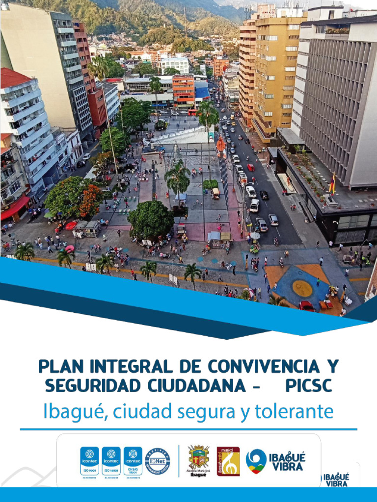 Plan Integral de Seguridad Ibagué 2020-2023 | PDF | Policía | Valores