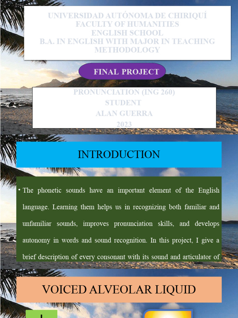 English Phonetics: Consonant Sounds Guide | PDF