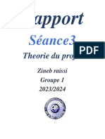 Rapport: Séance3