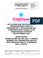 Actualizacion Protocolo Covid 19 Segun Resolucio 223 de 2021