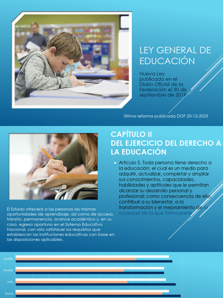 Ley General de Educación 2019-2023 | PDF | Educación de la primera infancia