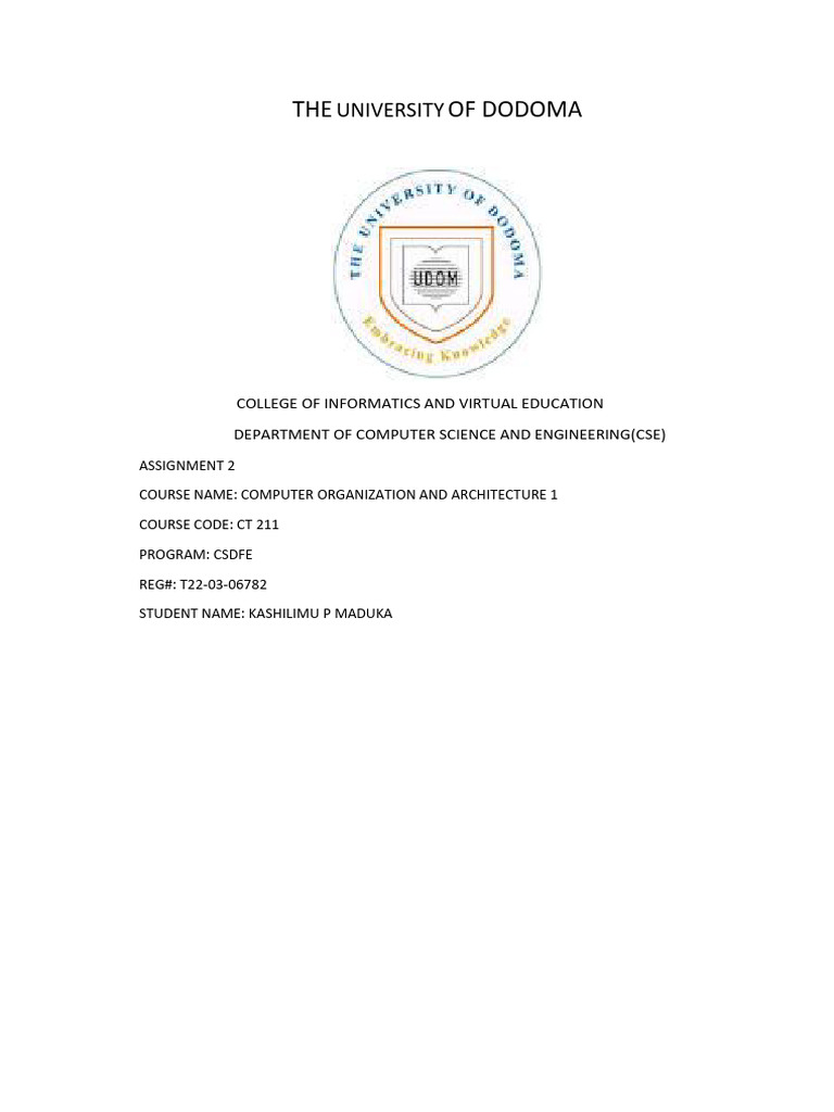 Ct 211 Assignment 2 Pdf