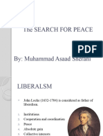 Introduction To International Relations - Liberalism-Search of Peace