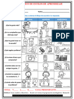 Test Diagnostico Estilo de Aprendizaje MEEP