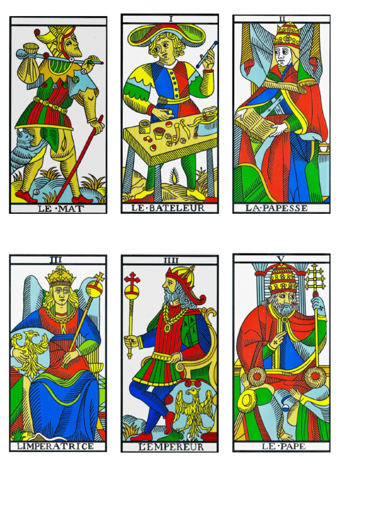 Arcanos Mayores Tarot Marsella PDF