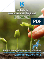 Id087 RG PNQS 2018 Nvel Ii Sabesp Unidade de Gerenciamento Regional Ipirangamcr